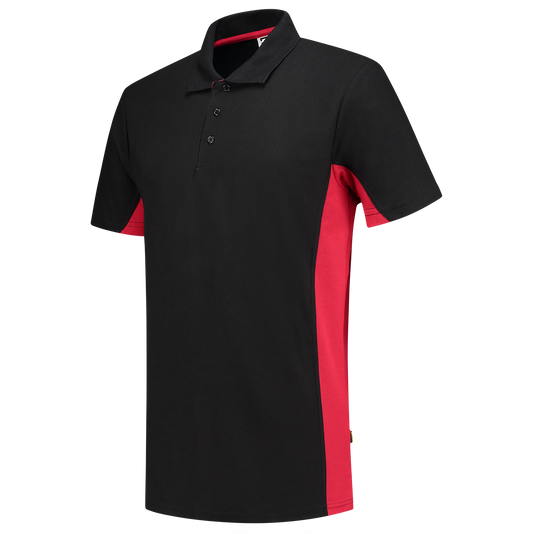 Tricorp Workwear Poloshirts 202004 zwart-rood(blackred)