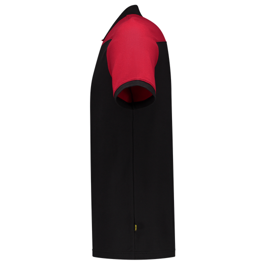 Tricorp Workwear 60 Graden;Bicolor Naden Poloshirts 202006 zwart-rood(blackred)