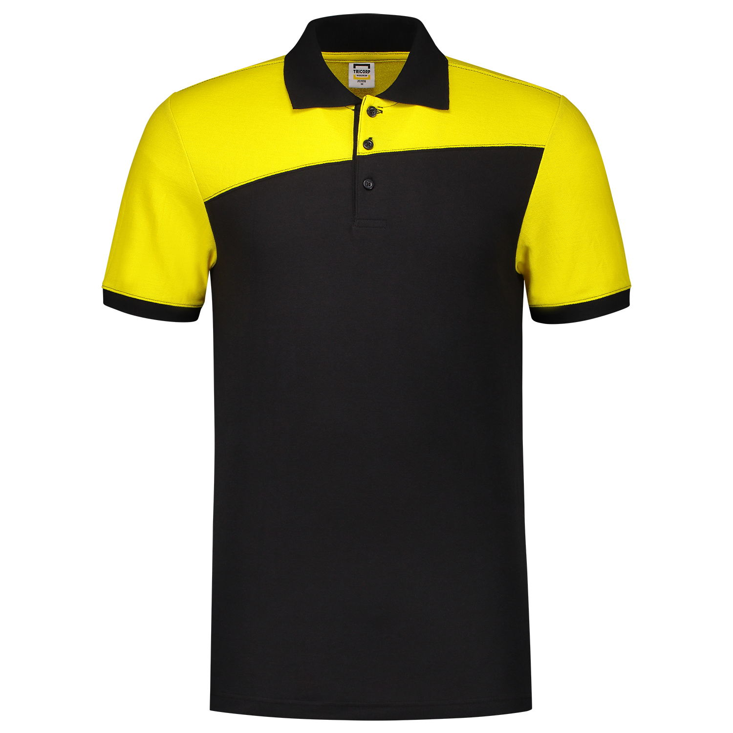 Tricorp Workwear Poloshirts 202006 zwart-geel(blackyellow)
