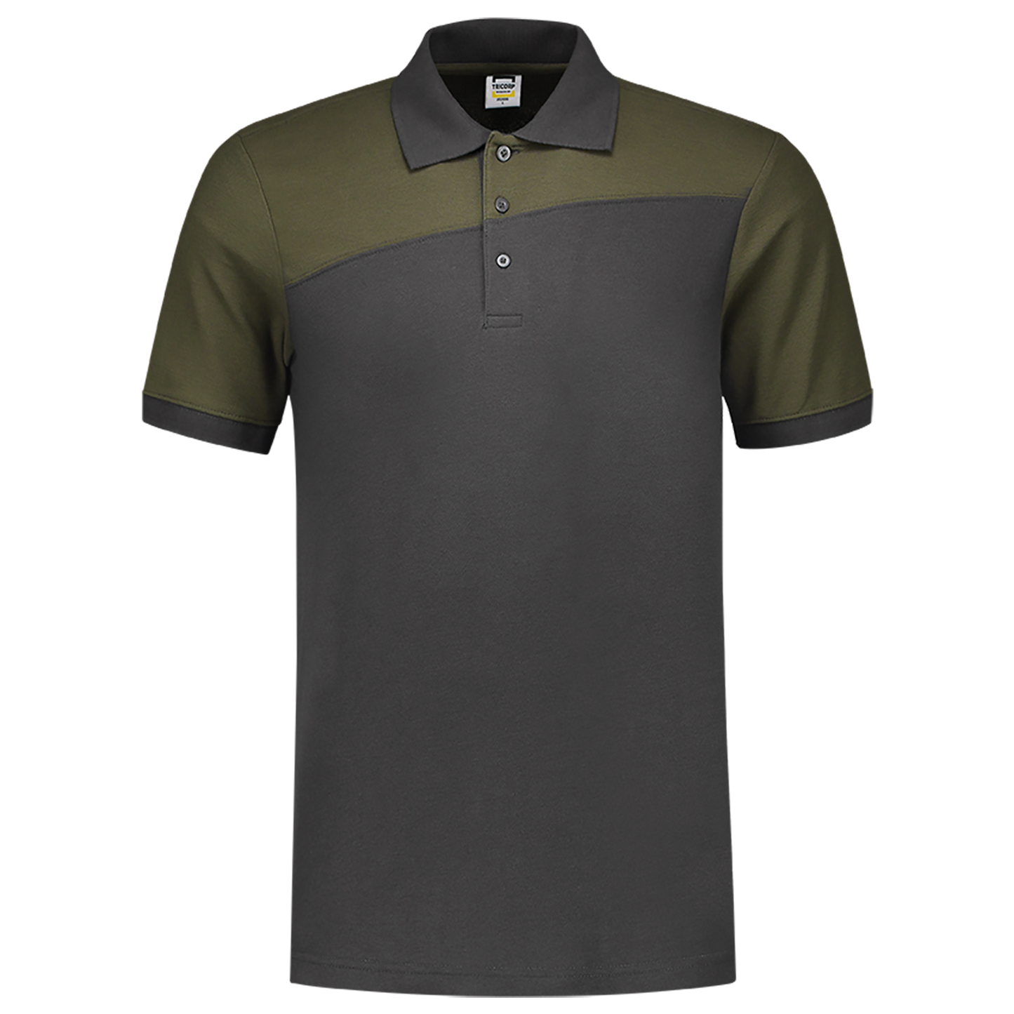 Tricorp Workwear Poloshirts 202006 donkergrijs-legergroen(darkgreyarmy)