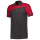 Tricorp Workwear Poloshirts 202006 dronkergrijs-rood(darkgreyred)