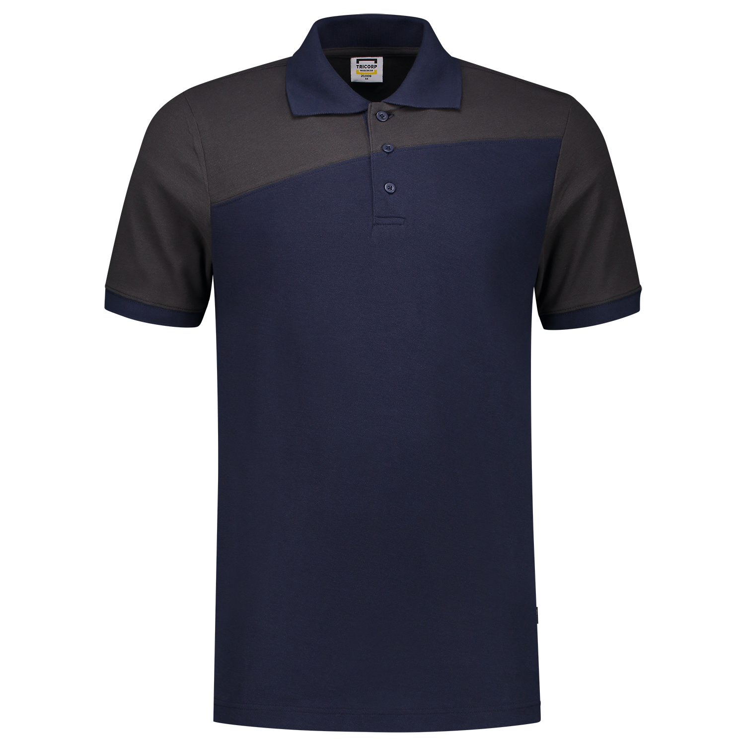 Tricorp Workwear Poloshirts 202006 inktblauw-donkergrijs(inkdarkgrey)