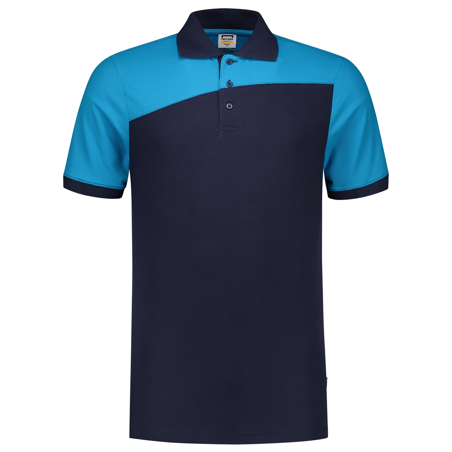 Tricorp Workwear Poloshirts 202006 inktblauw-turkoois(inkturquoise)