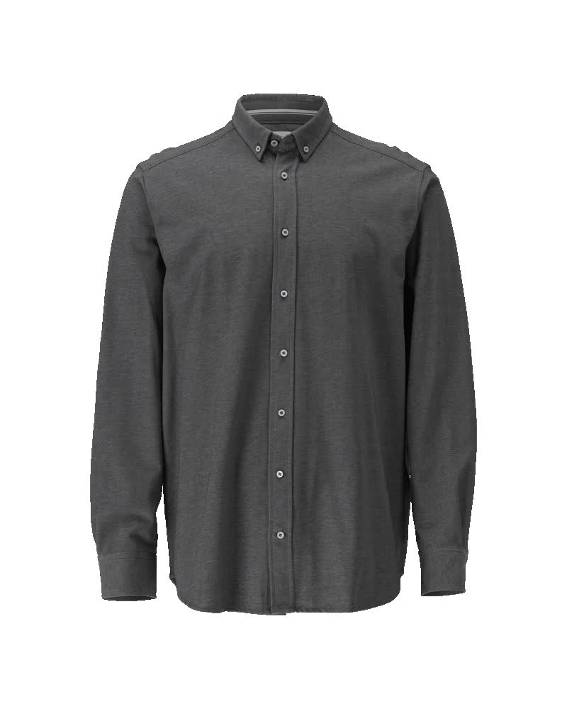 Mascot Frontline Overhemd 20204-741 stretch donker antracietgrijs-lichtgrijs-gemêleerd(18088)