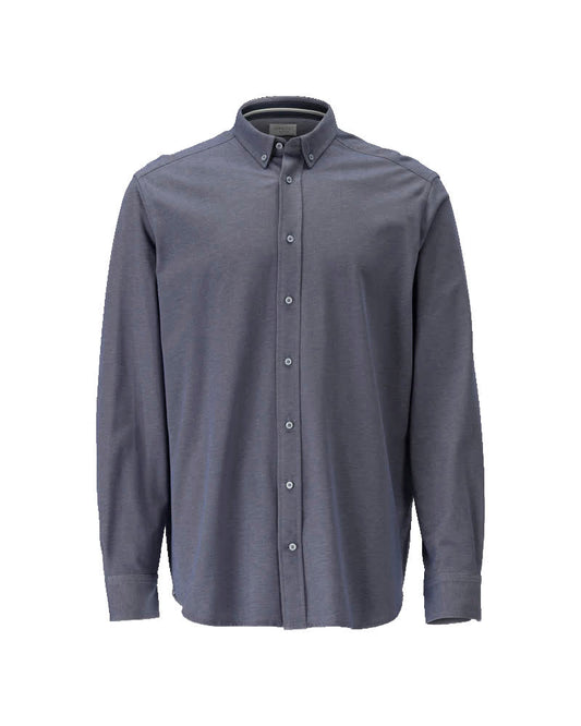 Mascot Frontline Overhemd 20204-741 stretch blauw-gemêleerd(41)