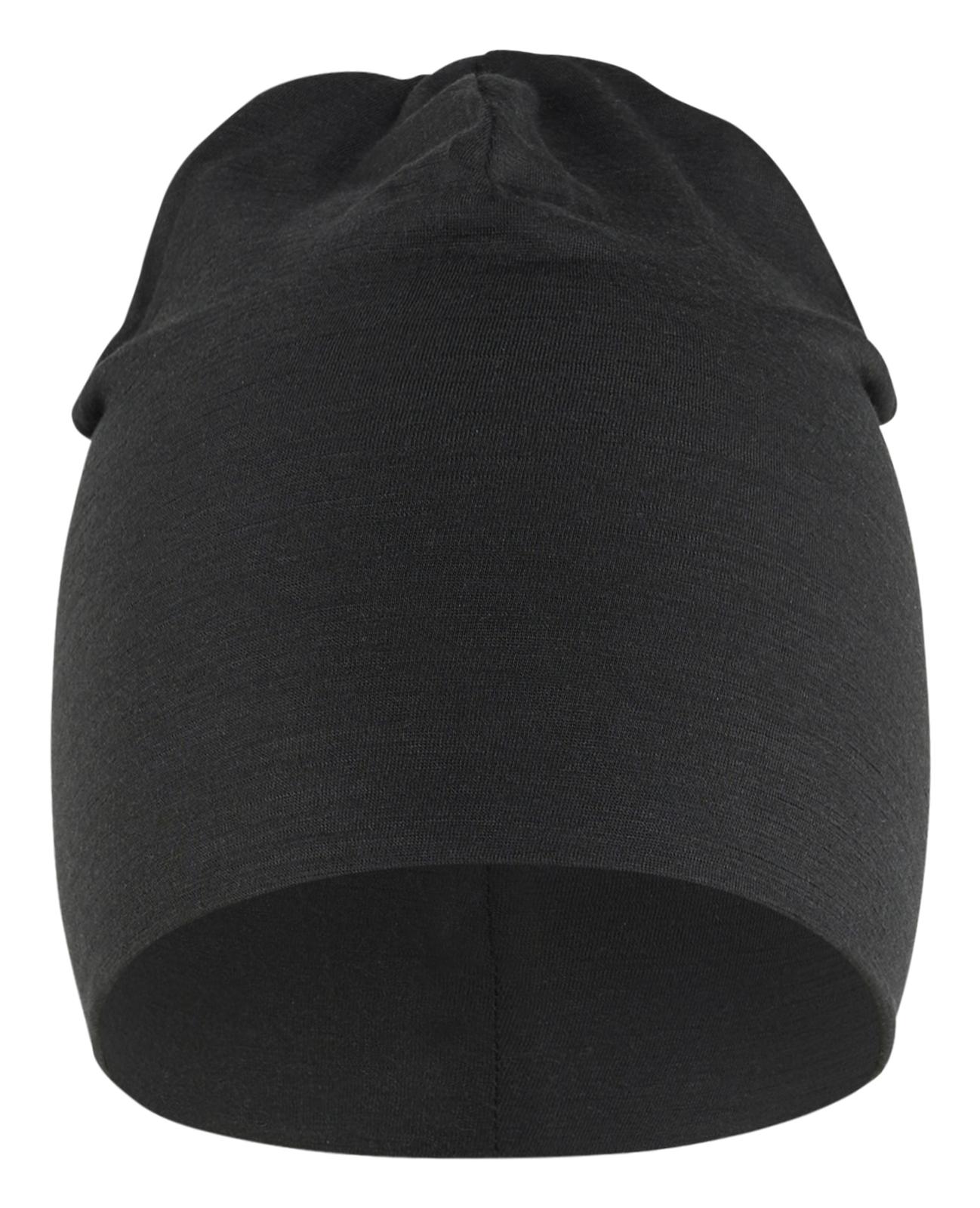 Blaklader Overige Mutsen 20221743 Beanie merinowol zwart(9900)