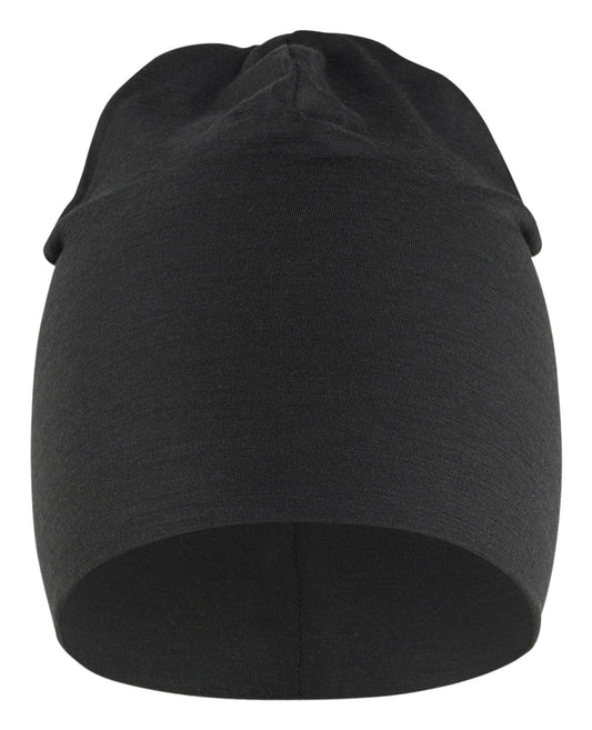 Blaklader Overige Mutsen 20221743 Beanie merinowol zwart(9900)