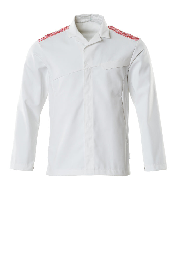 Mascot Food & care Jas 20254-442 wit-signaalrood(06202)