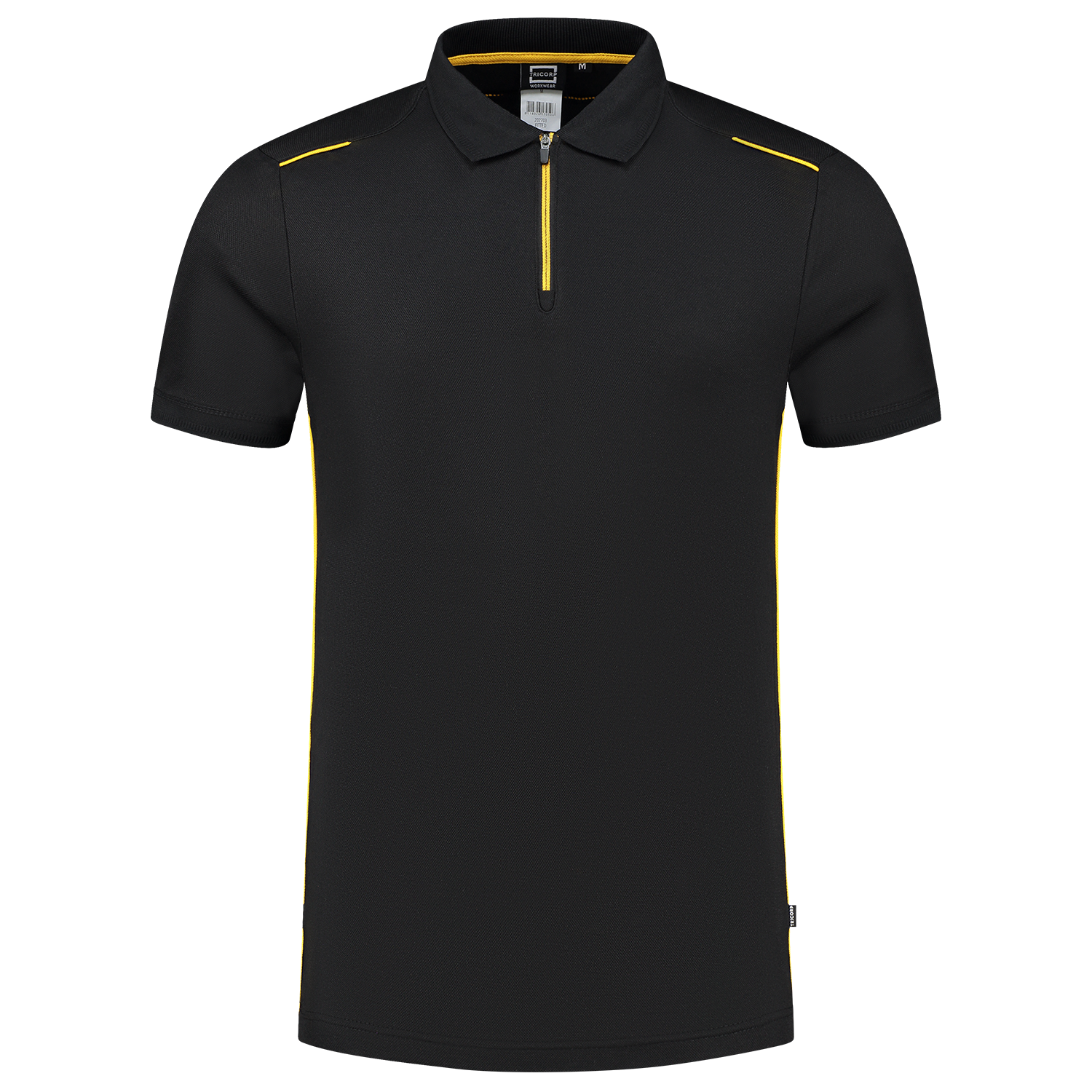 Tricorp Workwear 60 Graden;Accent Poloshirts 202703 zwart-geel(blackyellow)