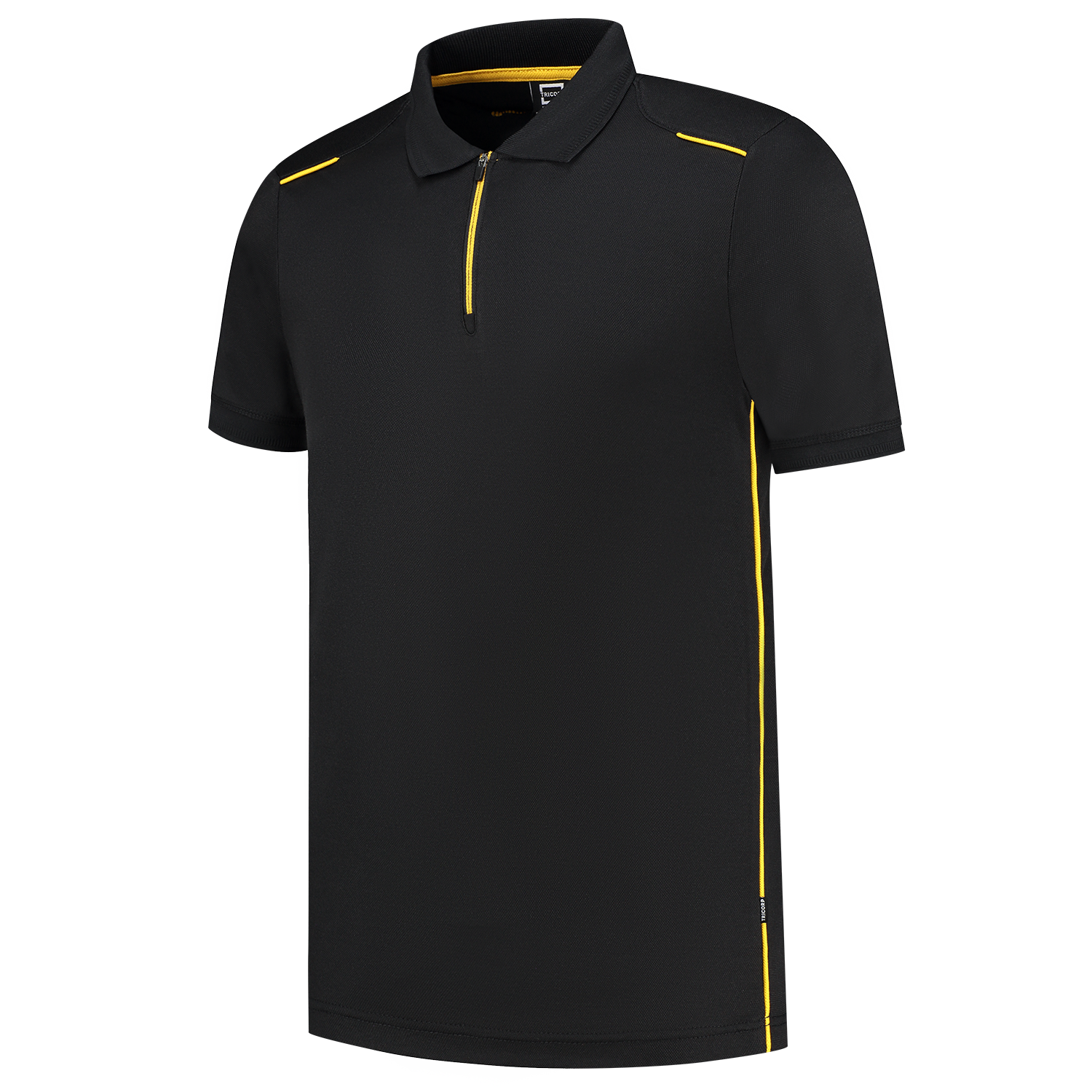 Tricorp Workwear 60 Graden;Accent Poloshirts 202703 zwart-geel(blackyellow)