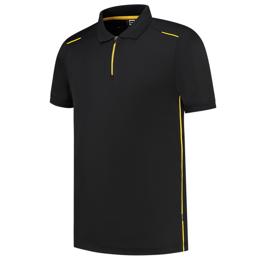Tricorp Workwear 60 Graden;Accent Poloshirts 202703 zwart-geel(blackyellow)