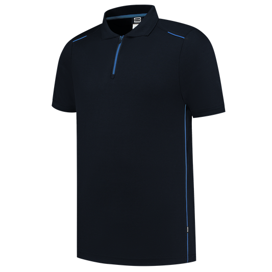 Tricorp Accent Poloshirts 202703 unisex bicolor marineblauw-koningsblauw(navyroyalblue)
