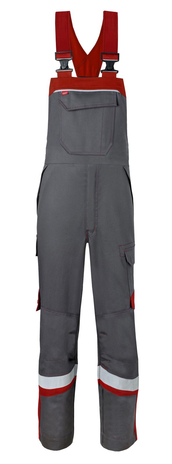 Havep 5safety Image + Amerikaanse Overalls 20288 houtskool-rood(AAB)
