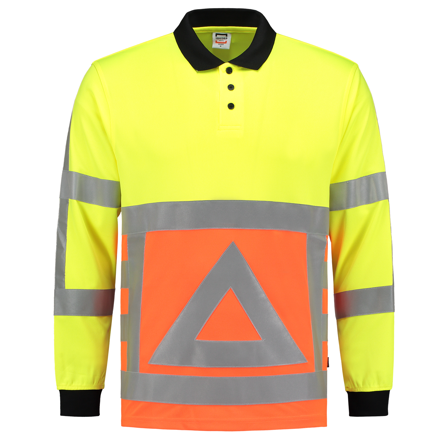 Tricorp Safety Safety Poloshirts 203002 HiVis fluo oranje-geel(orangeyellow)