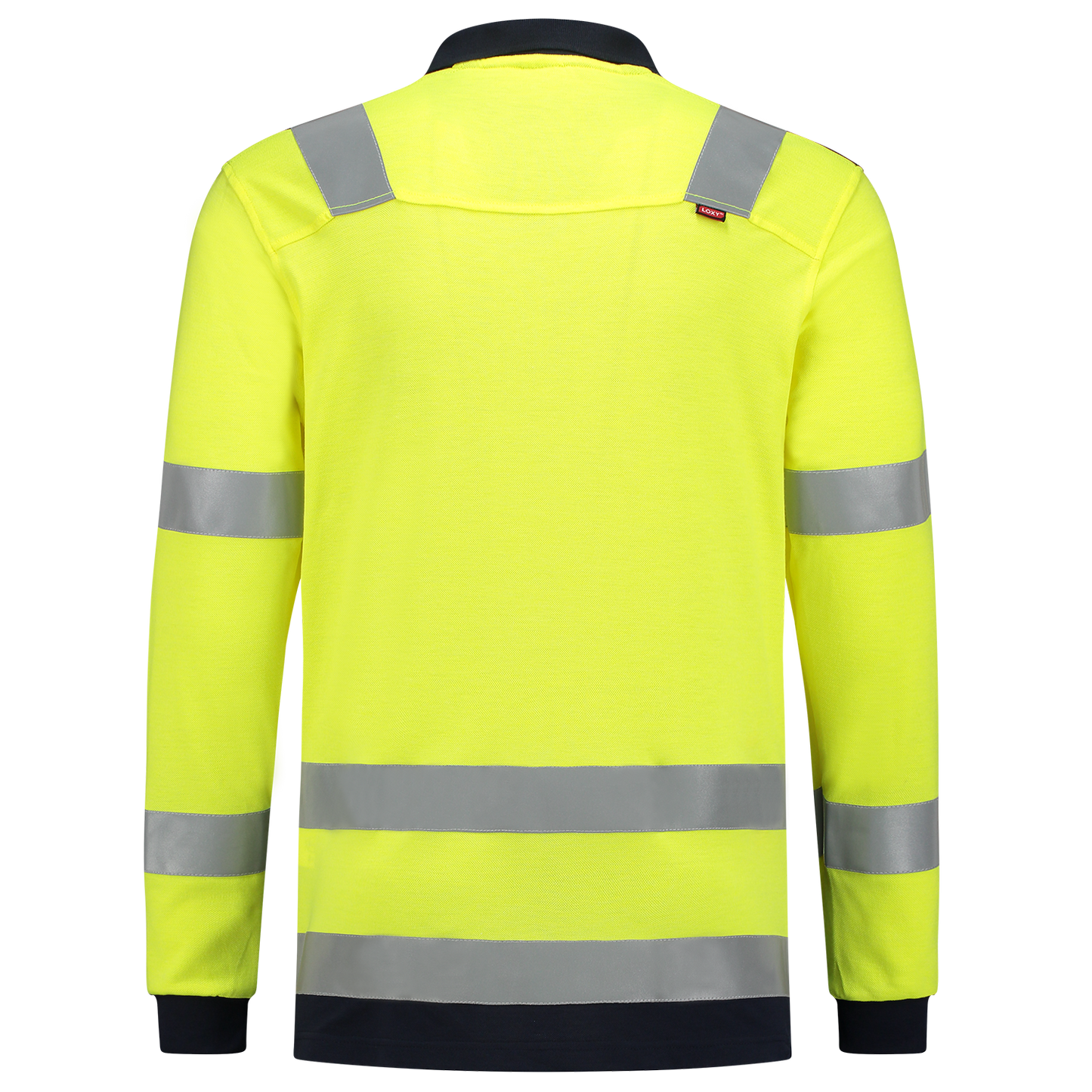 Tricorp Safety Multinorm Poloshirts 203003 Multinorm fluo geel-inktblauw(fluoryellowink)