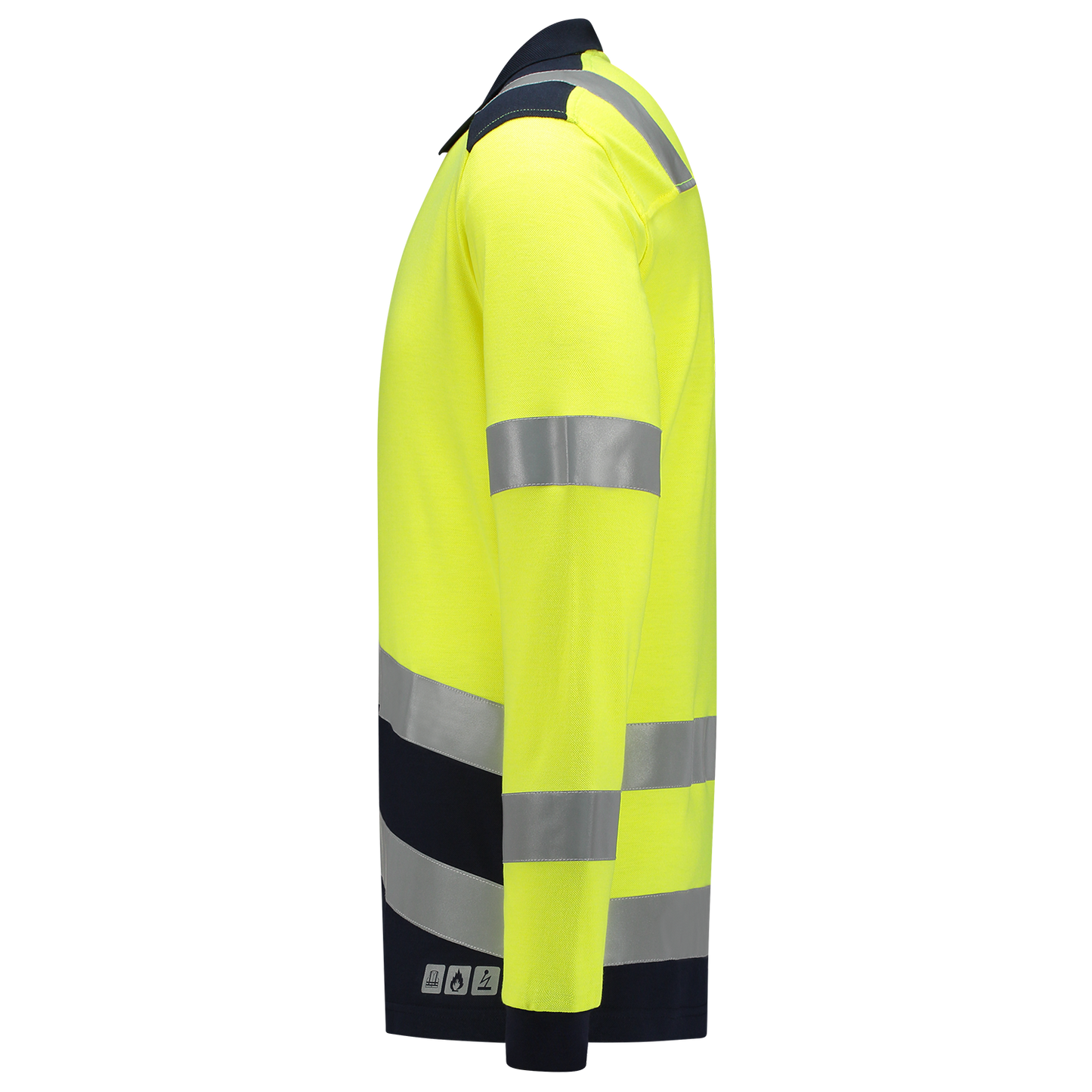 Tricorp Safety Multinorm Poloshirts 203003 Multinorm fluo geel-inktblauw(fluoryellowink)