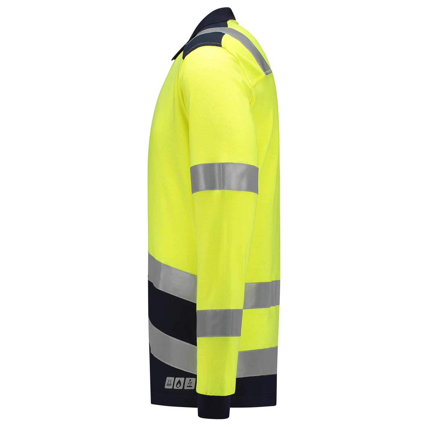 Tricorp Safety Multinorm Poloshirts 203003 Multinorm fluo geel-inktblauw(fluoryellowink)