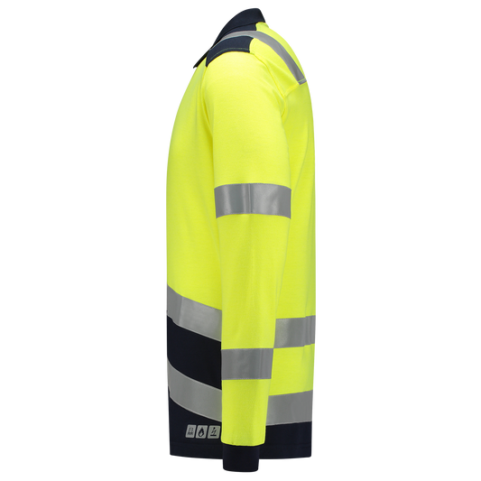 Tricorp Safety Multinorm Poloshirts 203003 Multinorm fluo geel-inktblauw(fluoryellowink)
