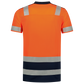 Tricorp Safety 2020 Vision;60 Graden Poloshirts 203007 HiVis fluo oranje-inktblauw(fluororangeink)