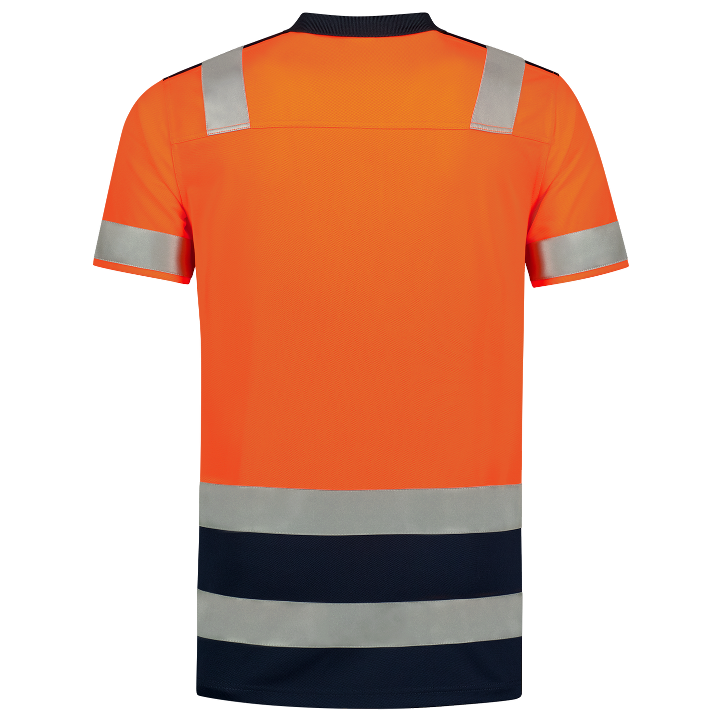Tricorp Safety 2020 Vision;60 Graden Poloshirts 203007 HiVis fluo oranje-inktblauw(fluororangeink)