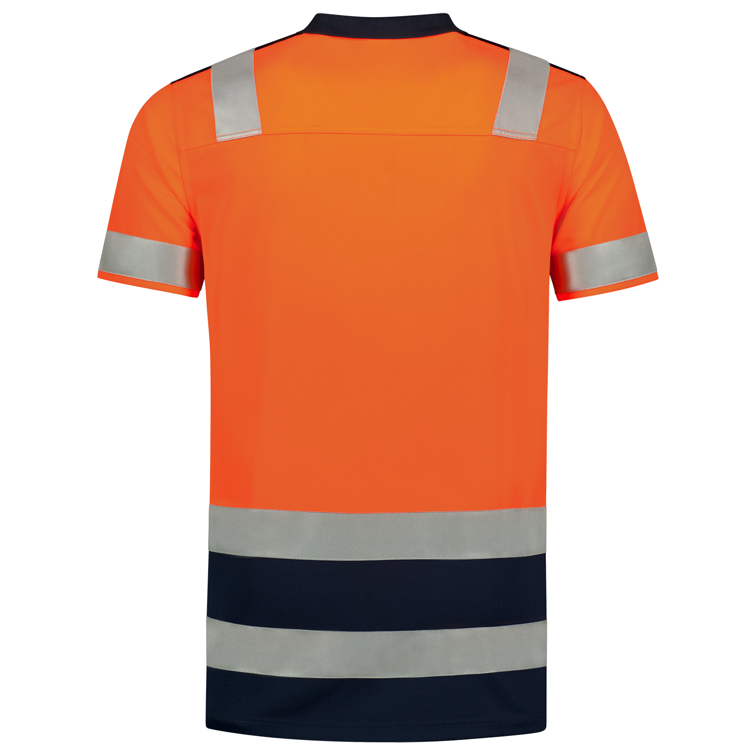 Tricorp Safety 2020 Vision;60 Graden Poloshirts 203007 HiVis fluo oranje-inktblauw(fluororangeink)