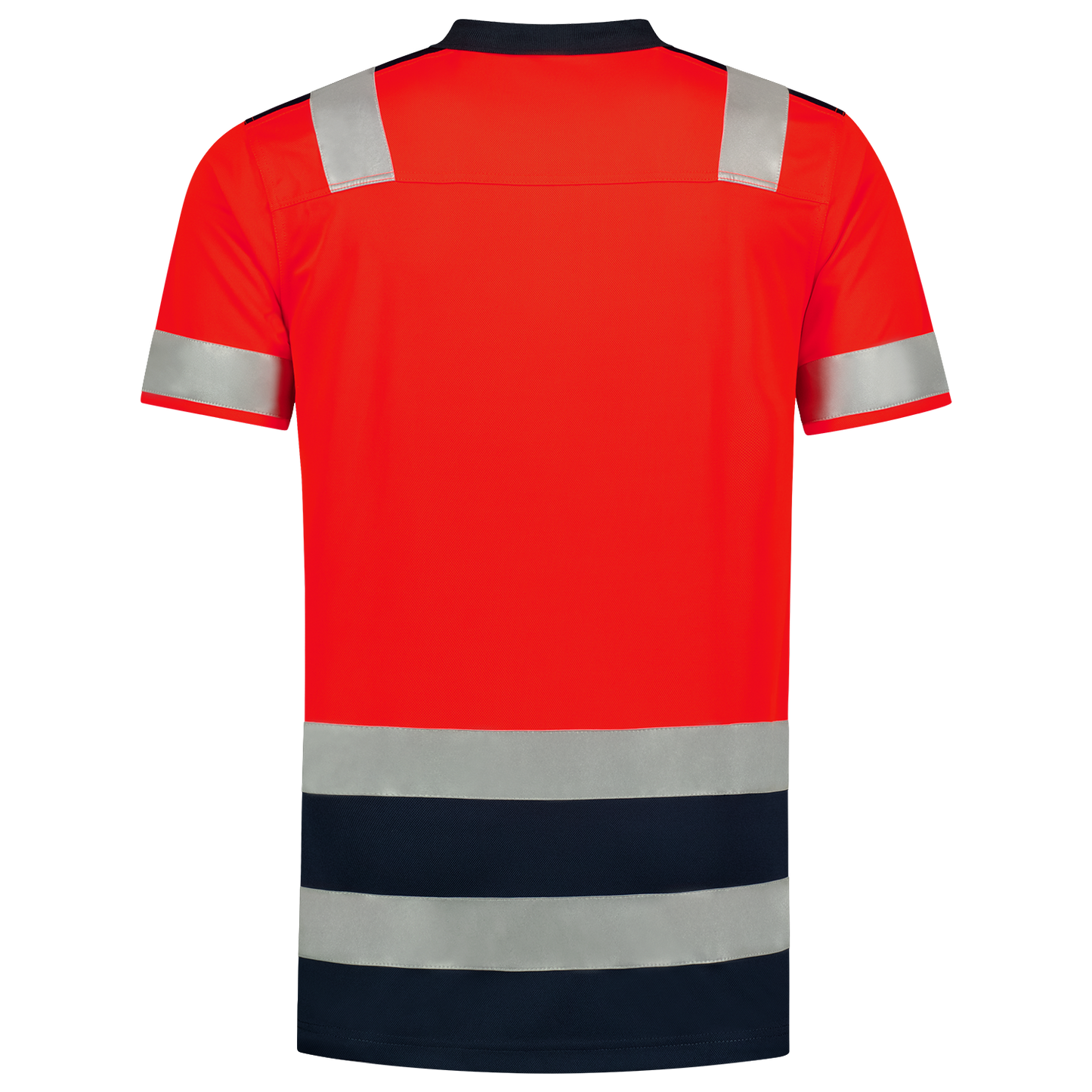 Tricorp Safety Poloshirts 203007 HiVis fluo rood-inktblauw(fluorredink)