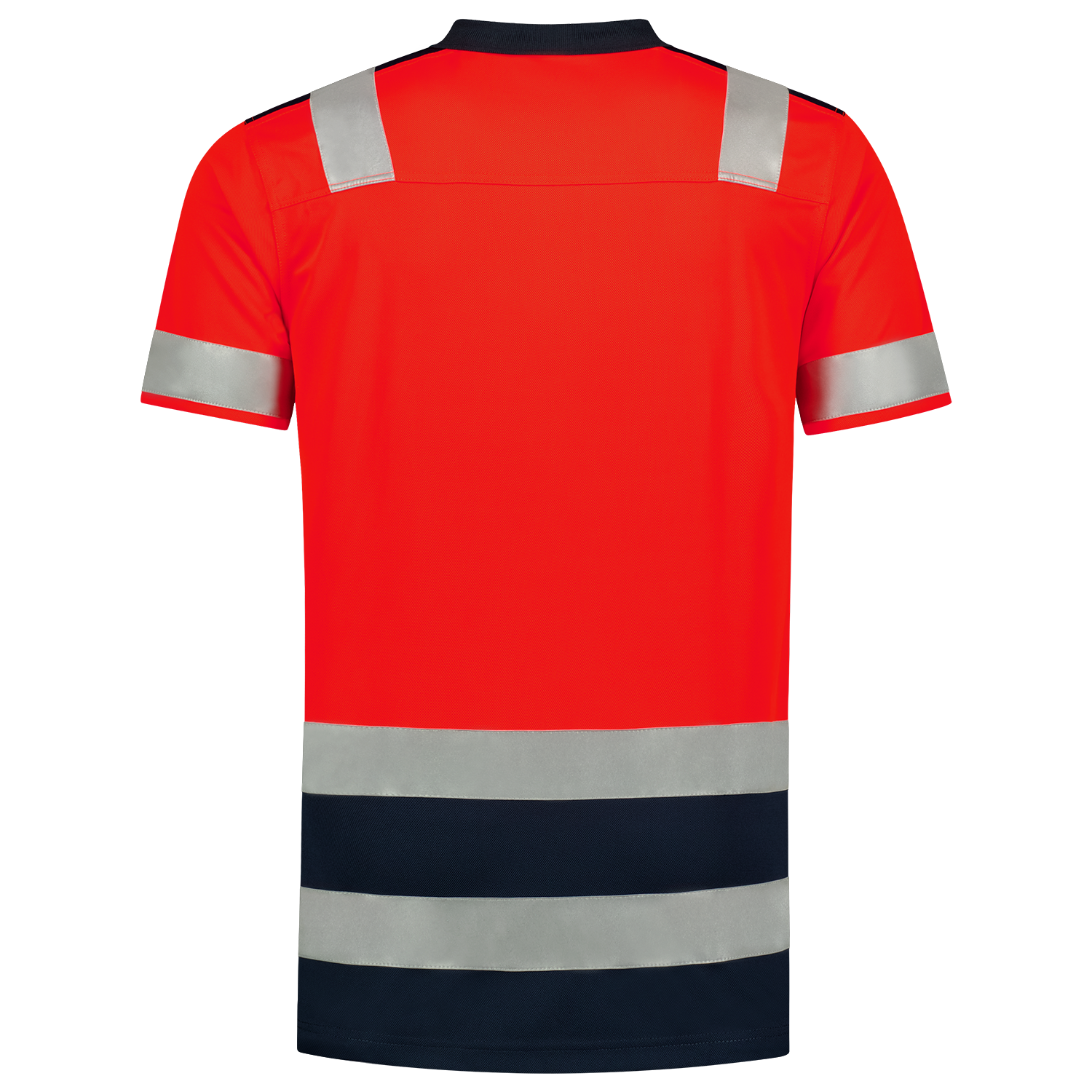 Tricorp Safety Poloshirts 203007 HiVis fluo rood-inktblauw(fluorredink)