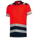 Tricorp Safety Poloshirts 203007 HiVis fluo rood-inktblauw(fluorredink)