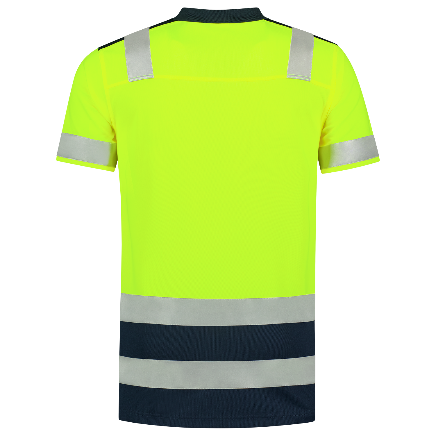 Tricorp Safety 2020 Vision;60 Graden Poloshirts 203007 HiVis fluo geel-inktblauw(fluoryellowink)