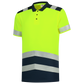 Tricorp Safety 2020 Vision;60 Graden Poloshirts 203007 HiVis fluo geel-inktblauw(fluoryellowink)
