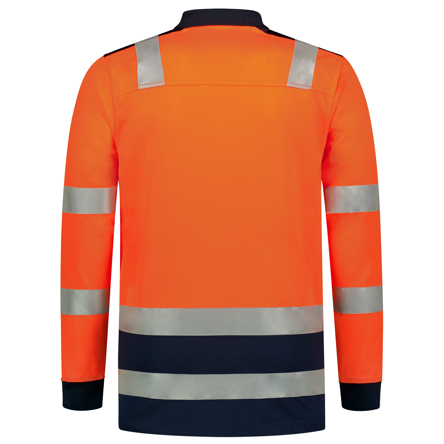 Tricorp Safety Poloshirts 203008 HiVis fluo oranje-inktblauw(fluororangeink)