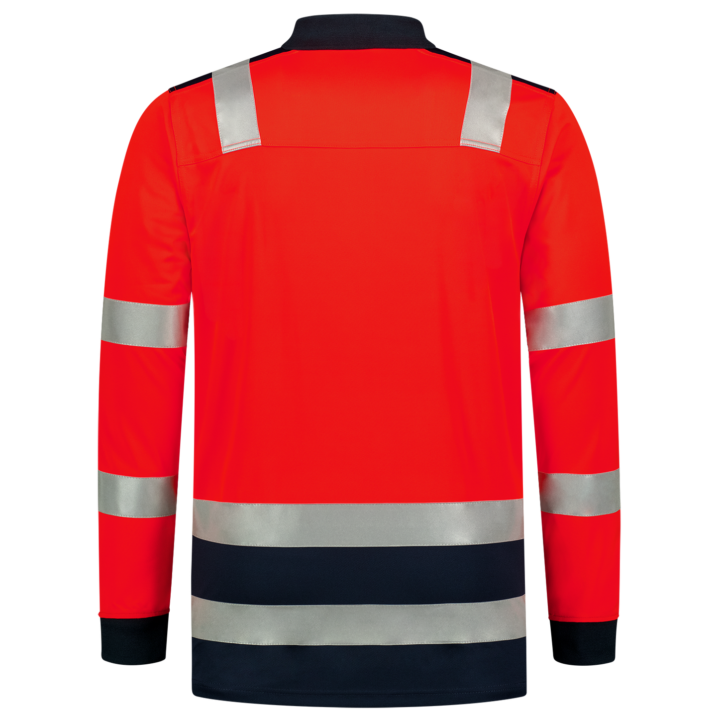 Tricorp Safety Poloshirts 203008 HiVis fluo rood-inktblauw(fluorredink)