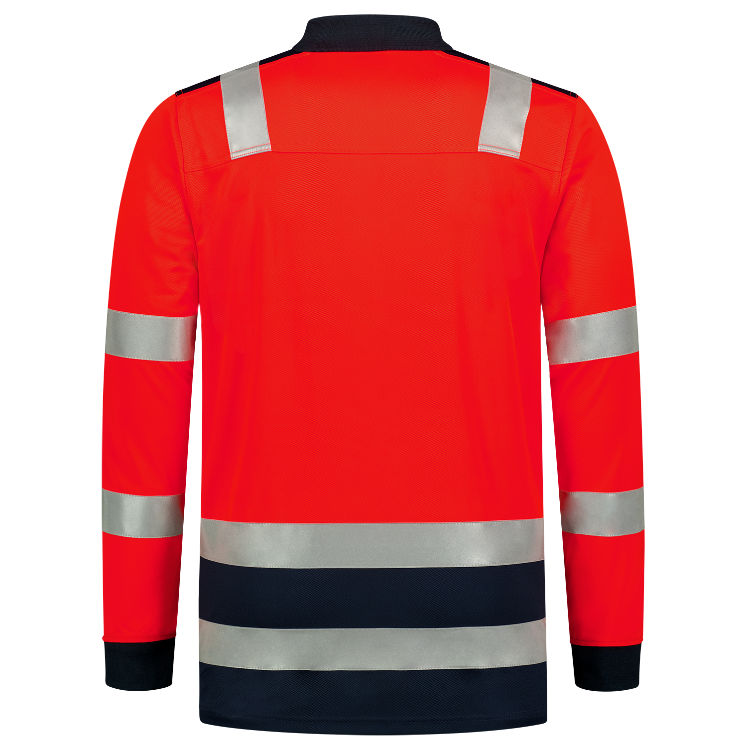 Tricorp Safety Poloshirts 203008 HiVis fluo rood-inktblauw(fluorredink)