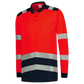 Tricorp Safety Poloshirts 203008 HiVis fluo rood-inktblauw(fluorredink)
