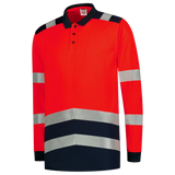 Tricorp Safety Poloshirts 203008 HiVis fluo rood-inktblauw(fluorredink)