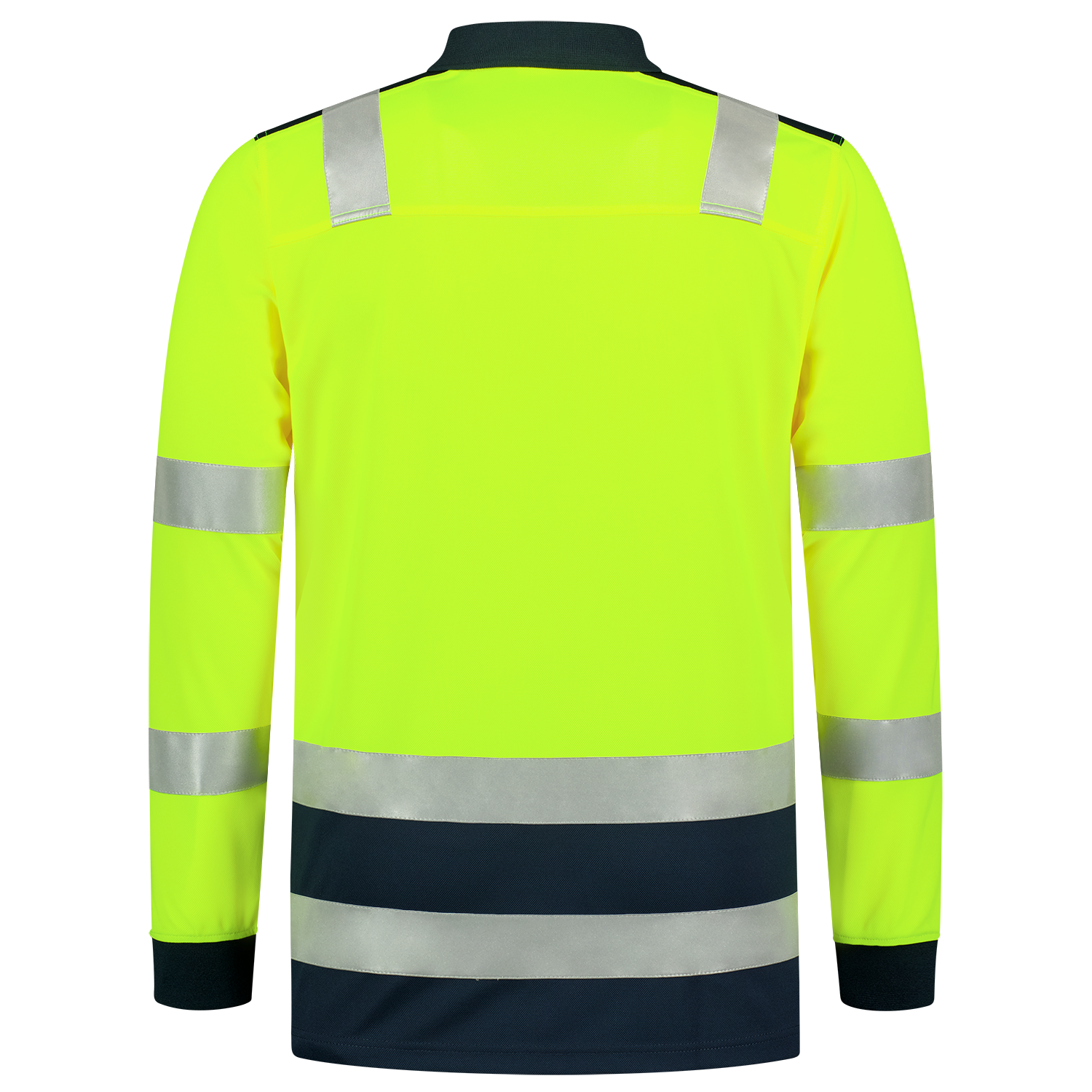 Tricorp Safety 2020 Vision;60 Graden Poloshirts 203008 HiVis fluo geel-inktblauw(fluoryellowink)
