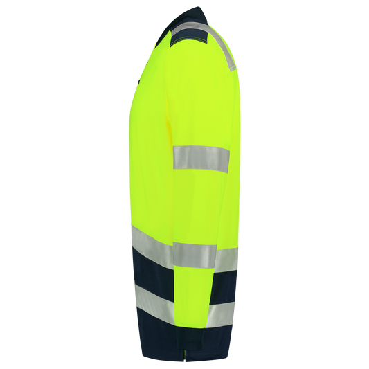 Tricorp Safety 2020 Vision;60 Graden Poloshirts 203008 HiVis fluo geel-inktblauw(fluoryellowink)