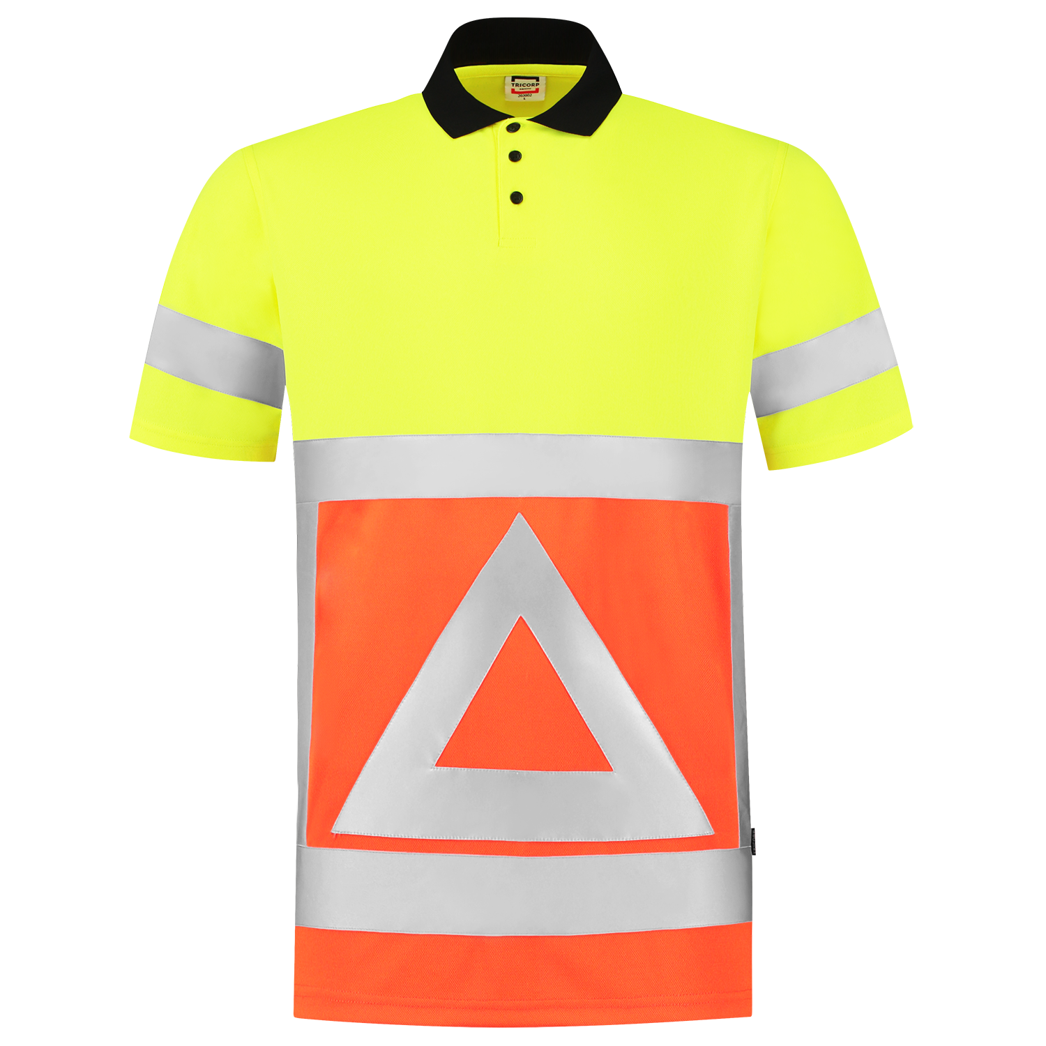 Tricorp Safety 60 Graden Poloshirts 203011 fluo oranje-geel(orangeyellow)