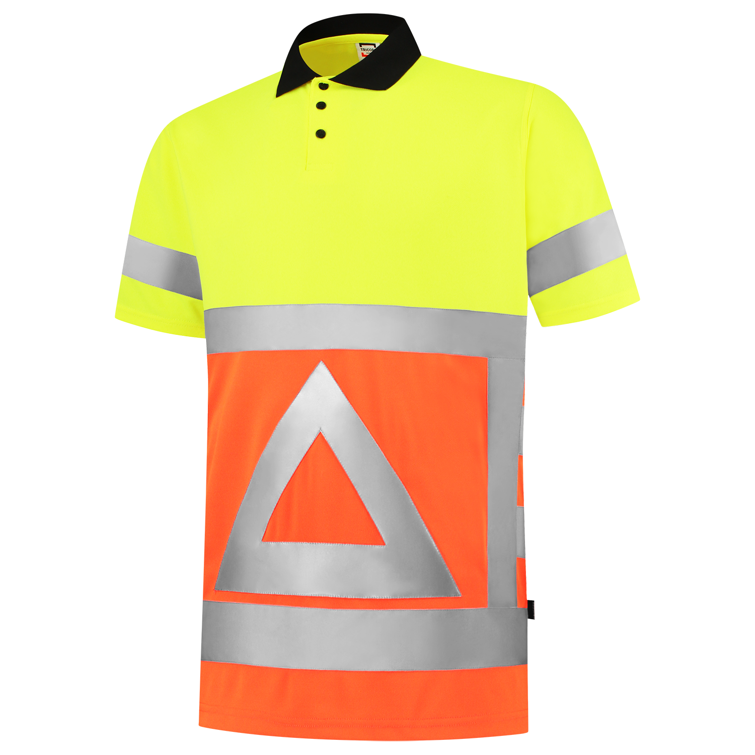 Tricorp Safety 60 Graden Poloshirts 203011 fluo oranje-geel(orangeyellow)