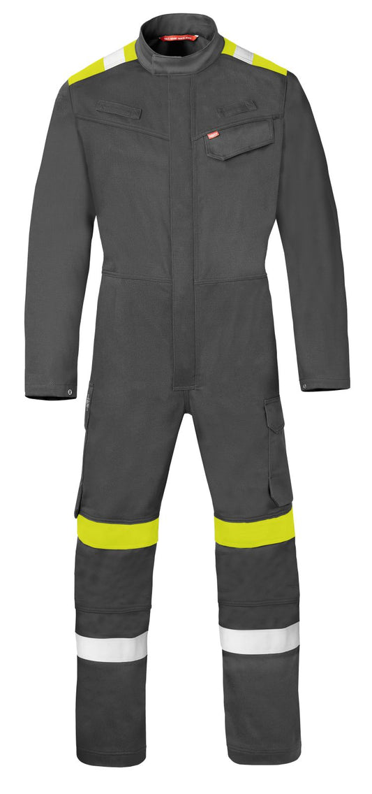 Havep Overalls 20335 Indigo blauw/Fluo geel(CKB)