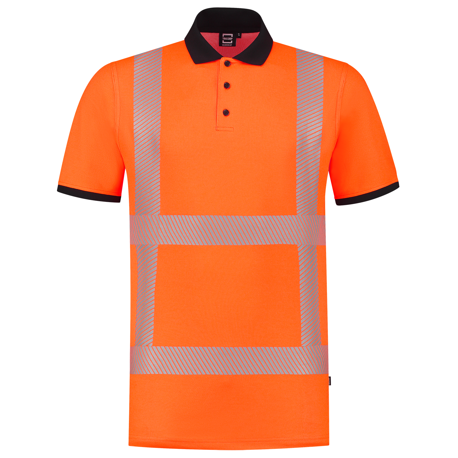 Tricorp Revisible Poloshirts 203701 RWS unisex fluo oranje(fluororange)