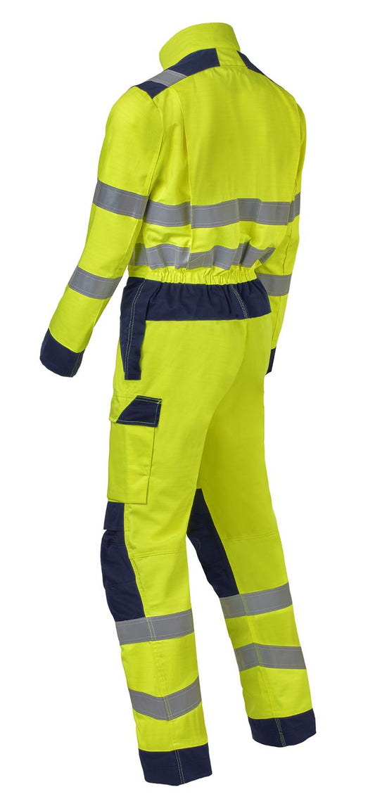 Havep Multi Protector Overall 20432 vlamwerend antistatisch HiVis fluo geel-marine(AOV)