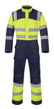 Havep Multi Protector + FR treated Overall 20433 vlamwerend antistatisch HiVis marineblauw-fluo geel(AAA)