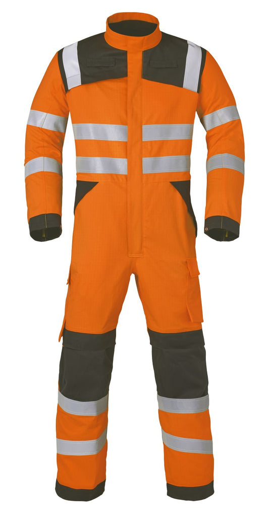 Havep MPRP       Overall 20434 HiVis fluo oranje-houtskool(CAK)
