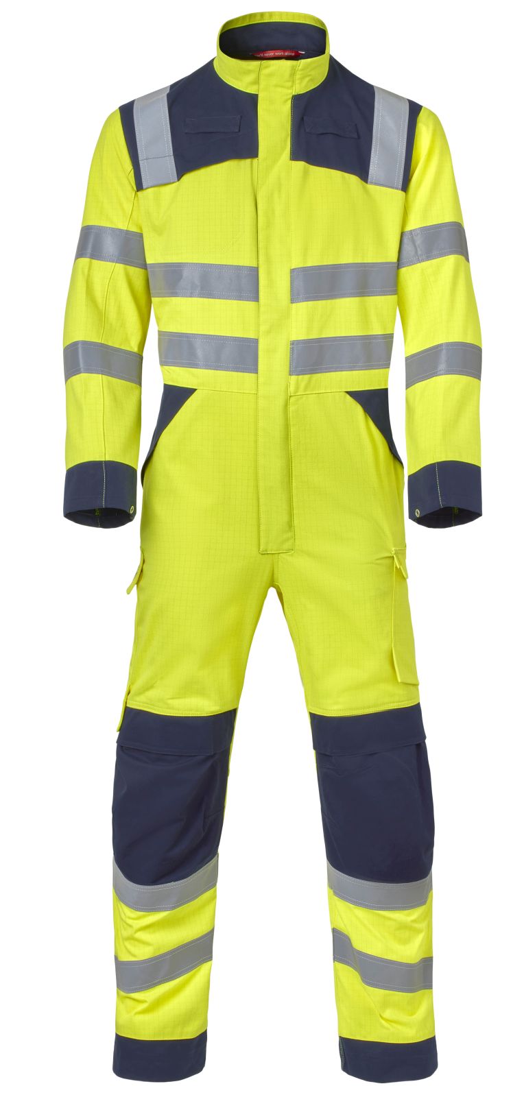 Havep Multi Protector +  inherent FR Overall 20435 vlamwerend antistatisch HiVis fluo geel-marine(AOV)