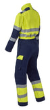 Havep Multi Protector + Inherent FR Overall 20437 vlamwerend antistatisch HiVis marineblauw-fluo geel(AAA)