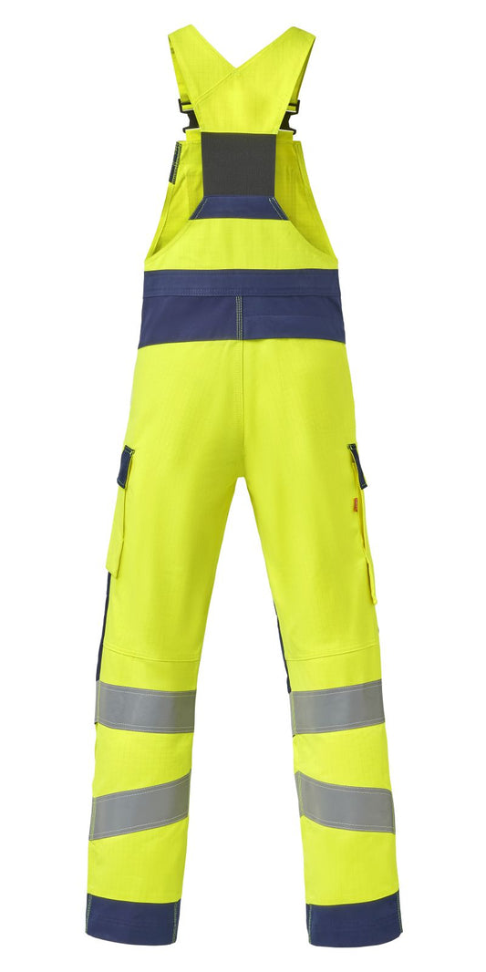Havep Multi Protector + inherent FR Amerikaanse overall 20441 vlamwerend antistatisch HiVis fluo geel-marine(AOV)