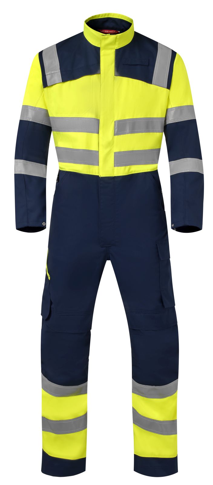 Havep High Visibility + Overall 20444 HiVis marineblauw-fluo geel(AAA)