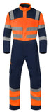 Havep High Visibility + Overall 20444 HiVis marineblauw-fluo oranje(AAF)