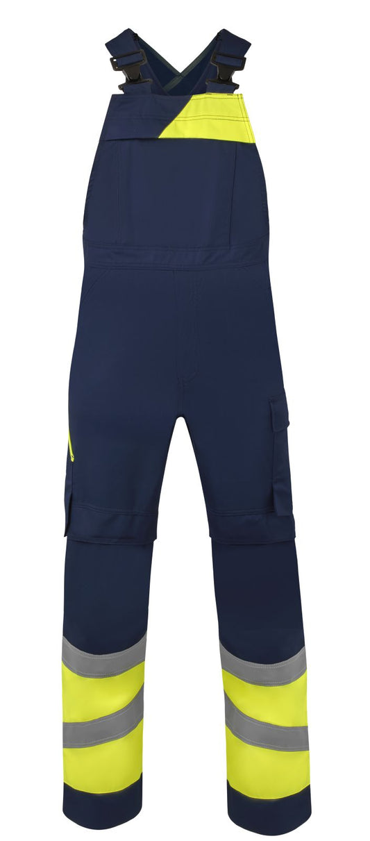 Havep High Visibility + Amerikaanse overall 20446 HiVis marineblauw-fluo geel(AAA)